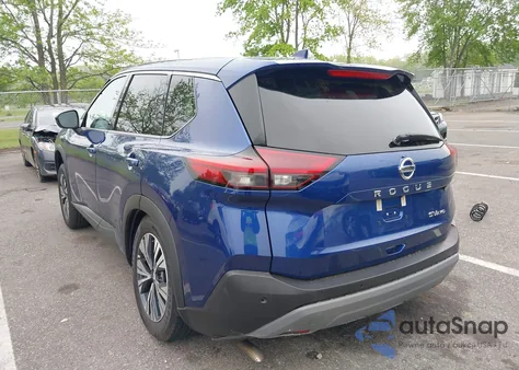 2021 Nissan Rogue Sv Intelligent Awd z USA, uszkodzony, nr VIN 5N1AT3BB8MC733795